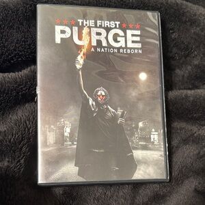 Universal The First Purge DVD - Black and White Cover